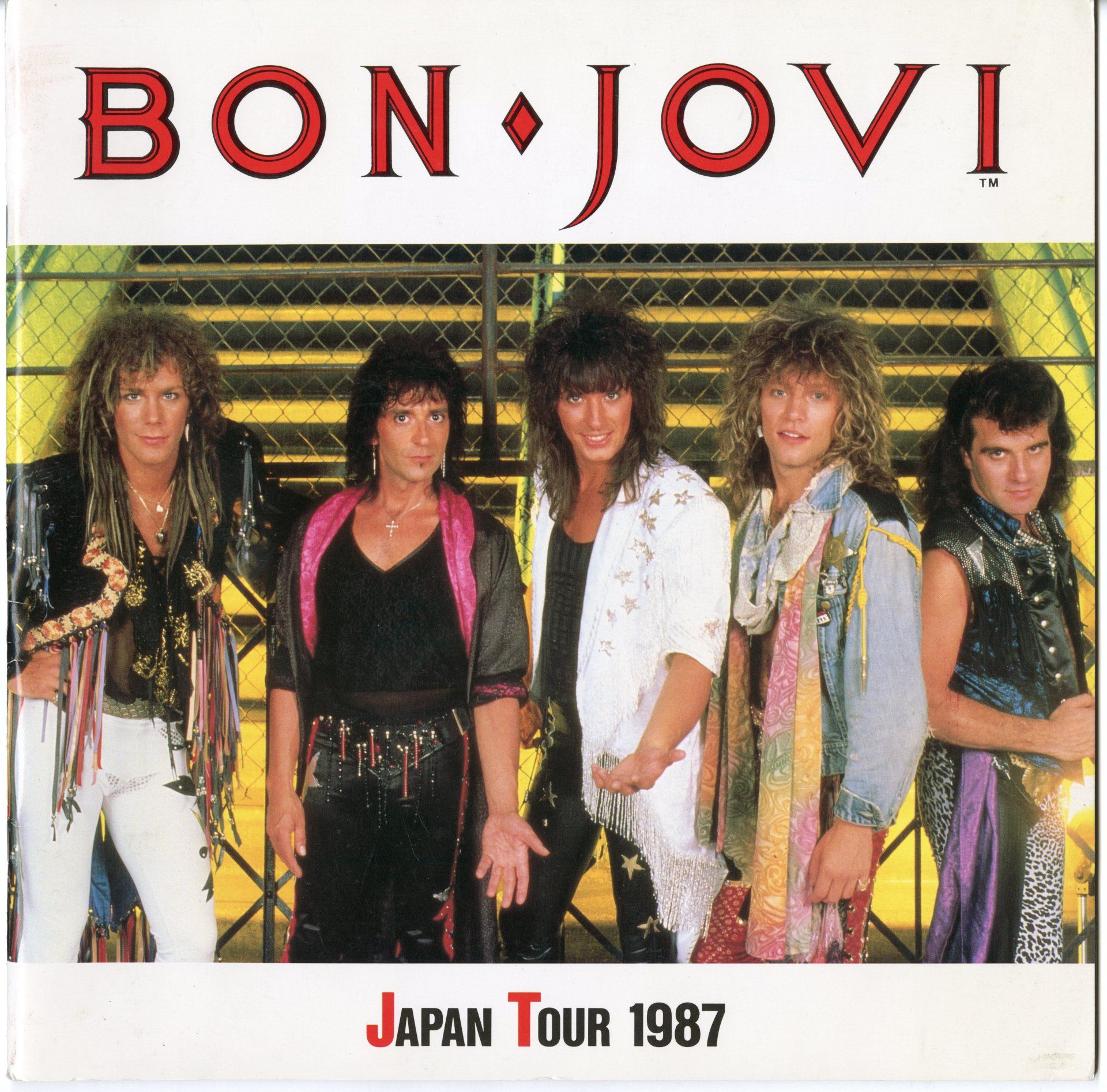 Japan 1987 Tour Program​ | Backstage with Bon Jovi