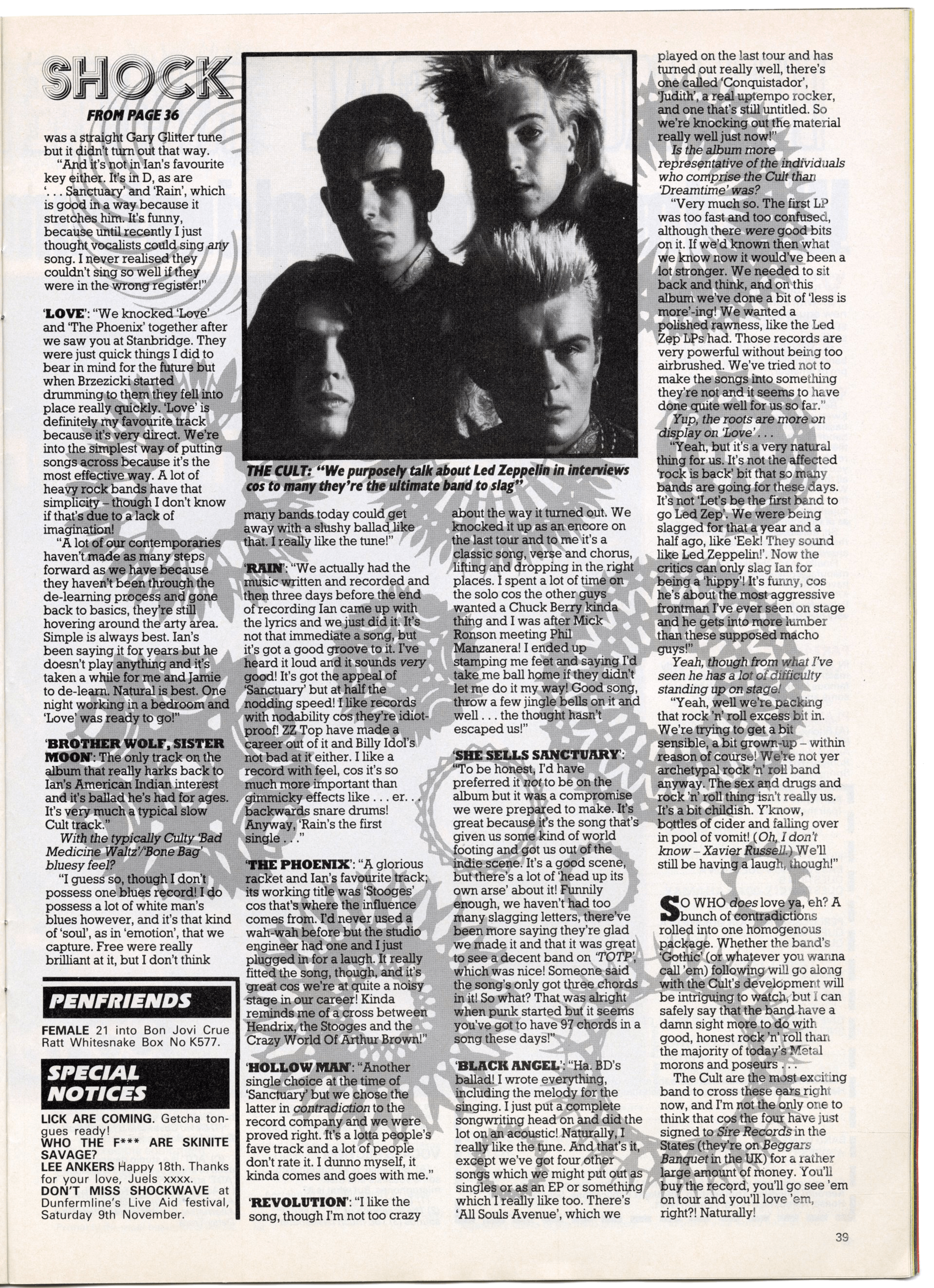 Scattered artefact image