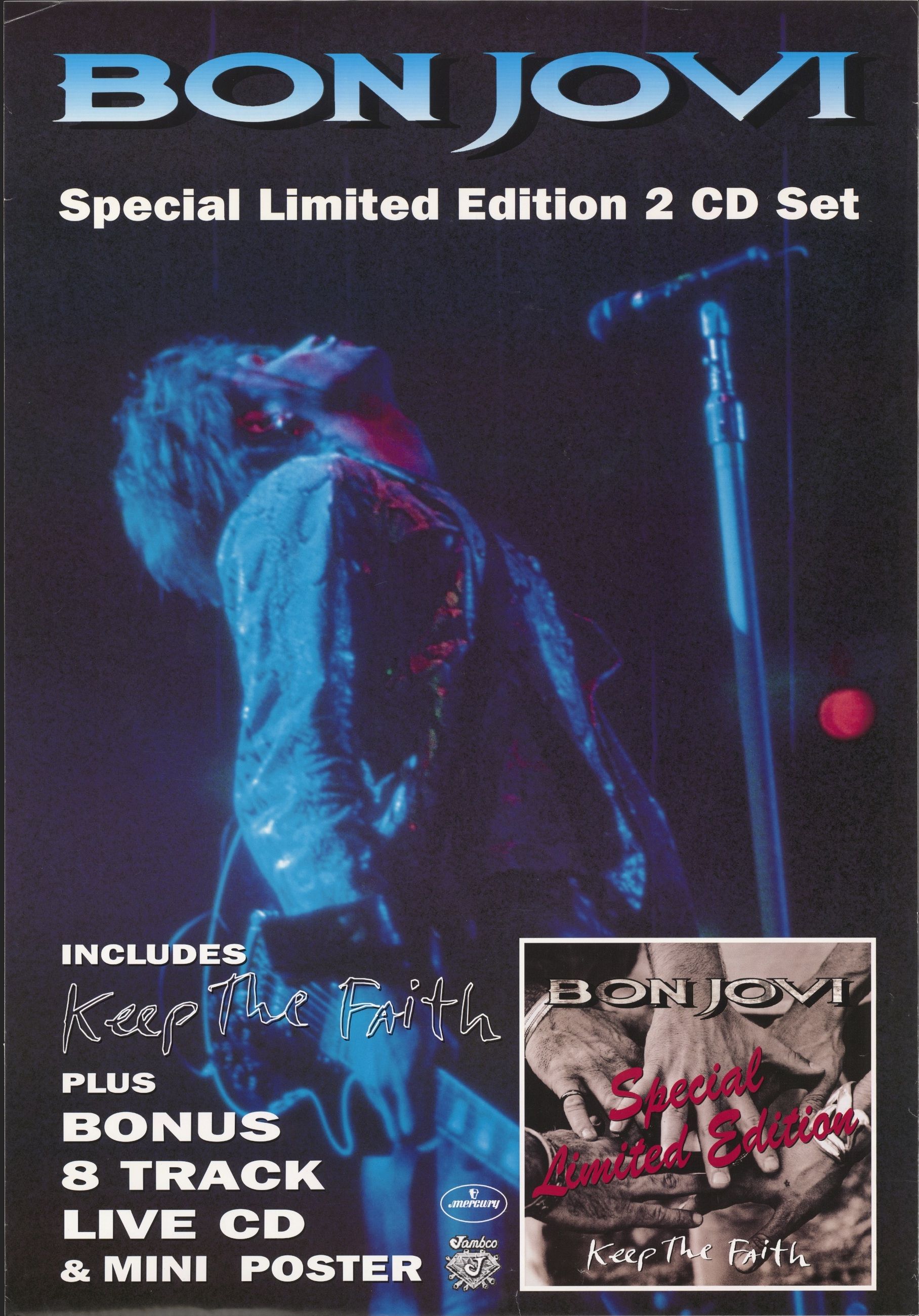 Keep the Faith Limited Edition Poster | Backstage with Bon Jovi