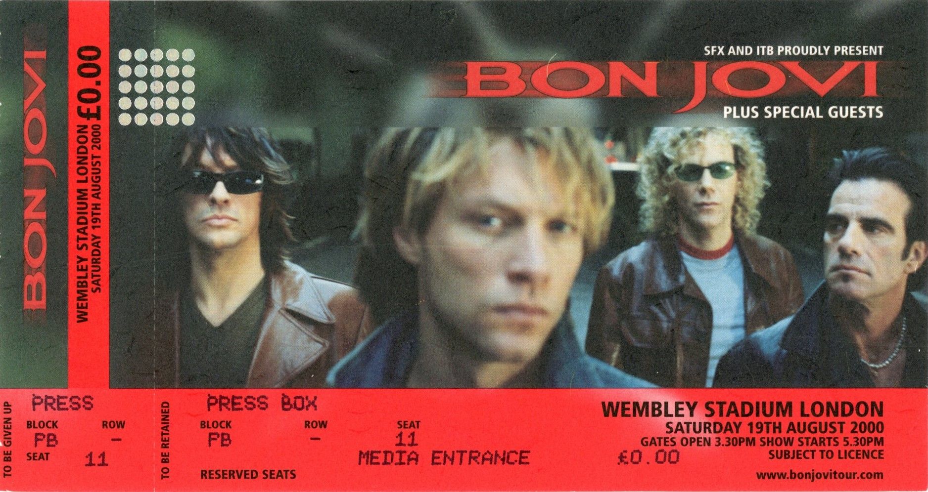 Crush Tour, Wembley Stadium | Backstage with Bon Jovi