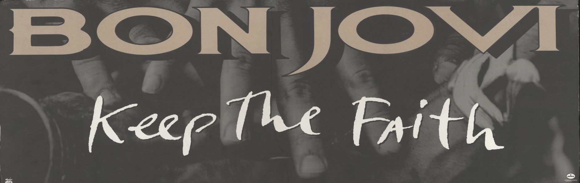 Bon Jovi Keep the Faith Poster | Backstage with Bon Jovi