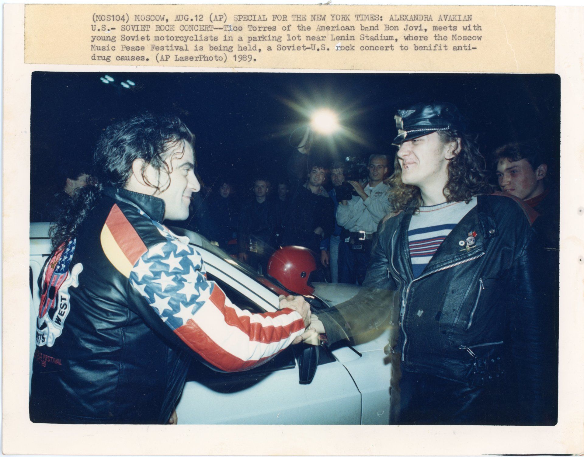 Jon's Moscow Festival T-Shirt​ | Backstage with Bon Jovi