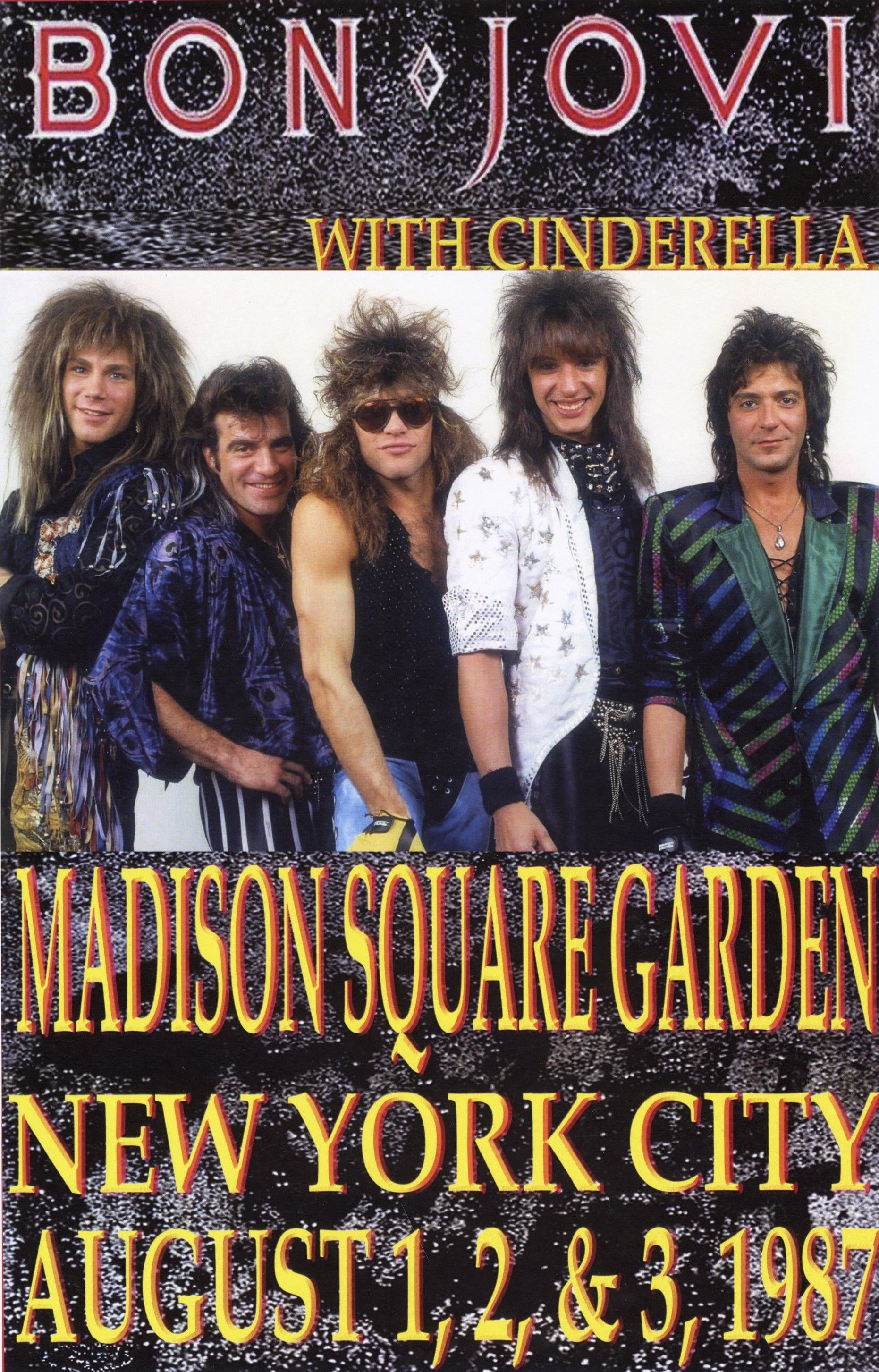 Madison Square Garden Concert Poster | Backstage with Bon Jovi