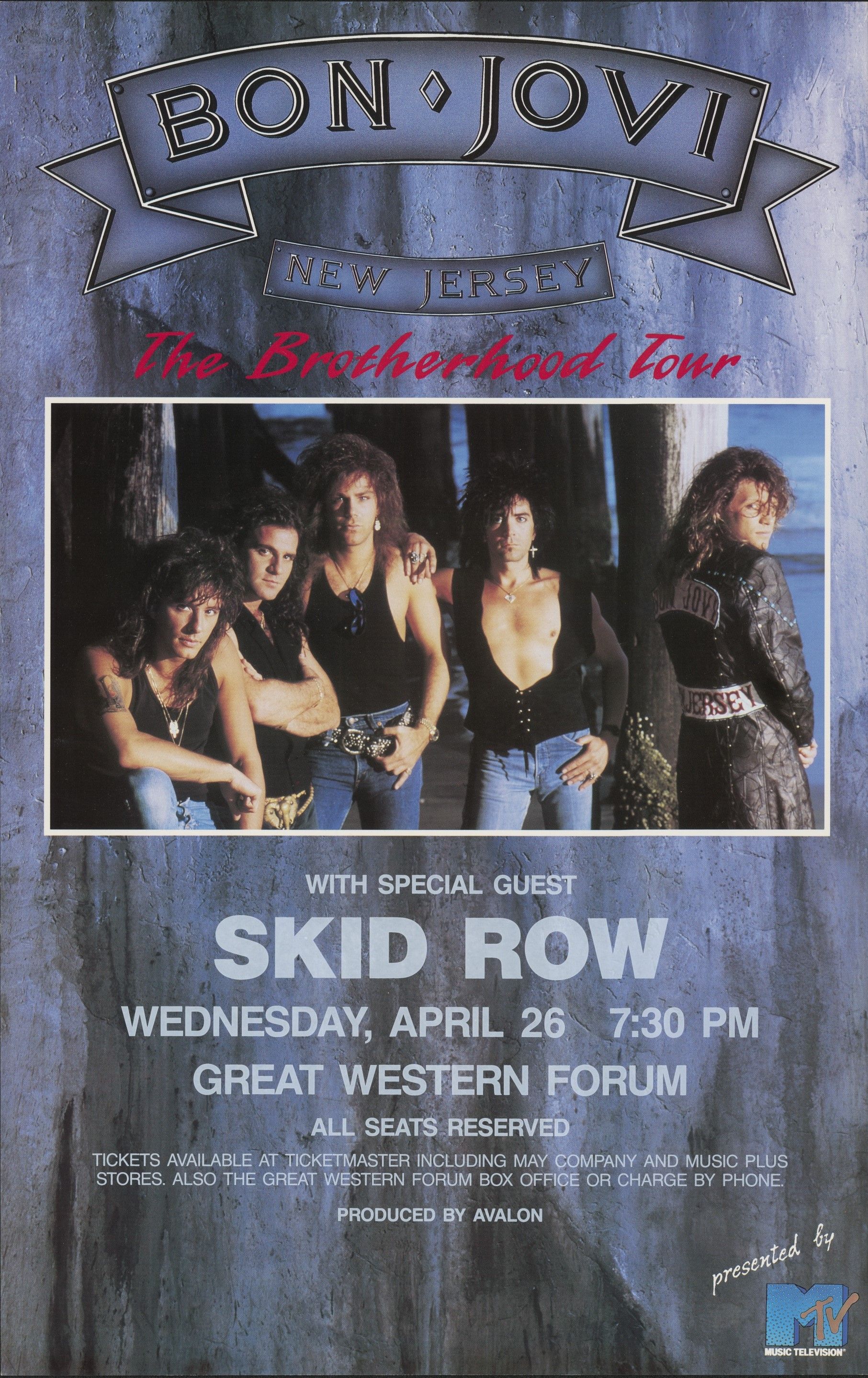 Posters & Flyers | Backstage with Bon Jovi