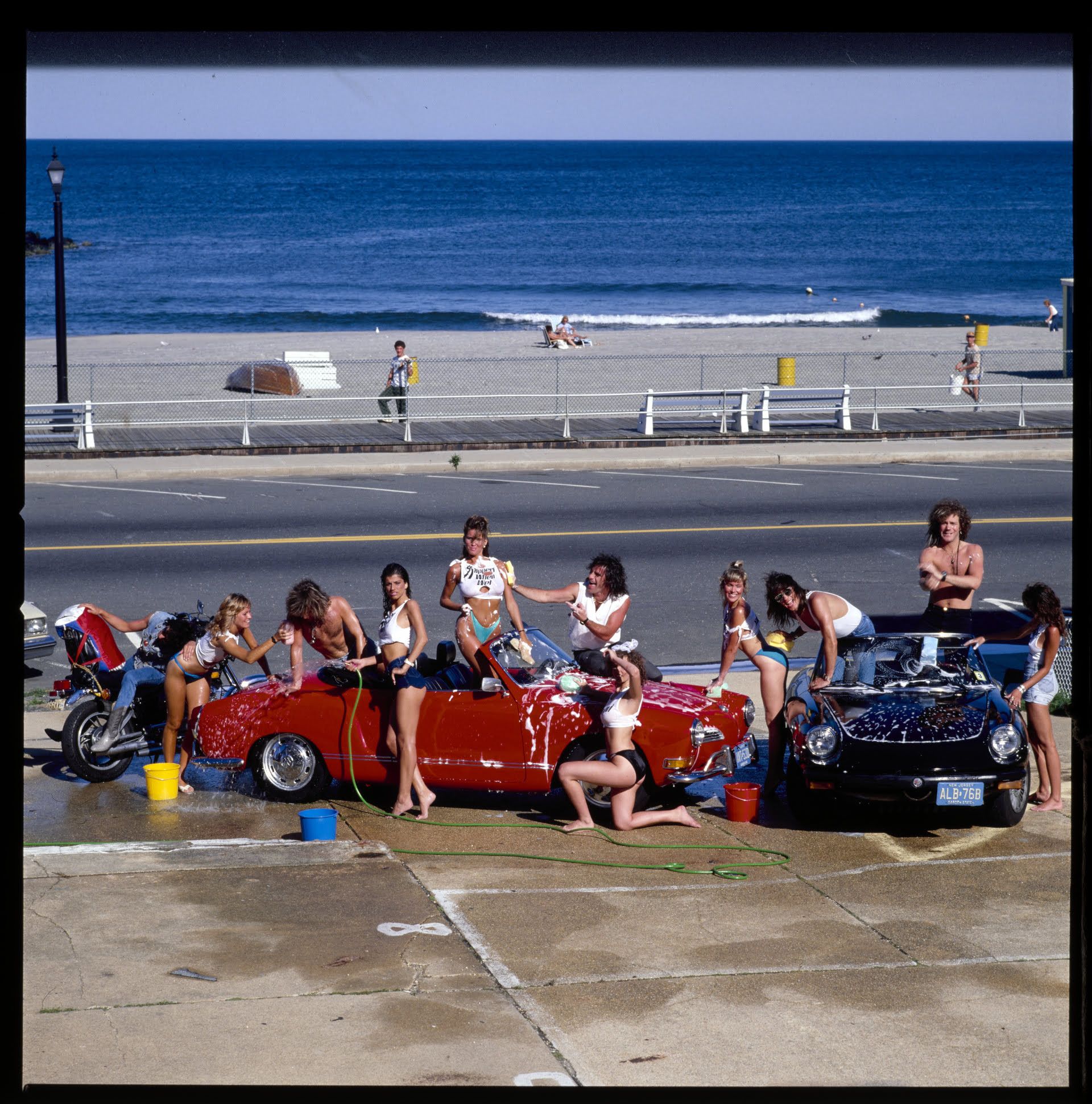 Slippery When Wet Car Wash Photoshoot​ | Backstage with Bon Jovi