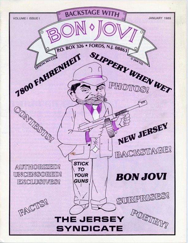 JON BON JOVI ボンジョヴィ BSWJBJ ファンクラブ 会報誌 JON BON JOVI ボンジョヴィ BSWJBJ ファンクラブ 会報誌 - メルカリ