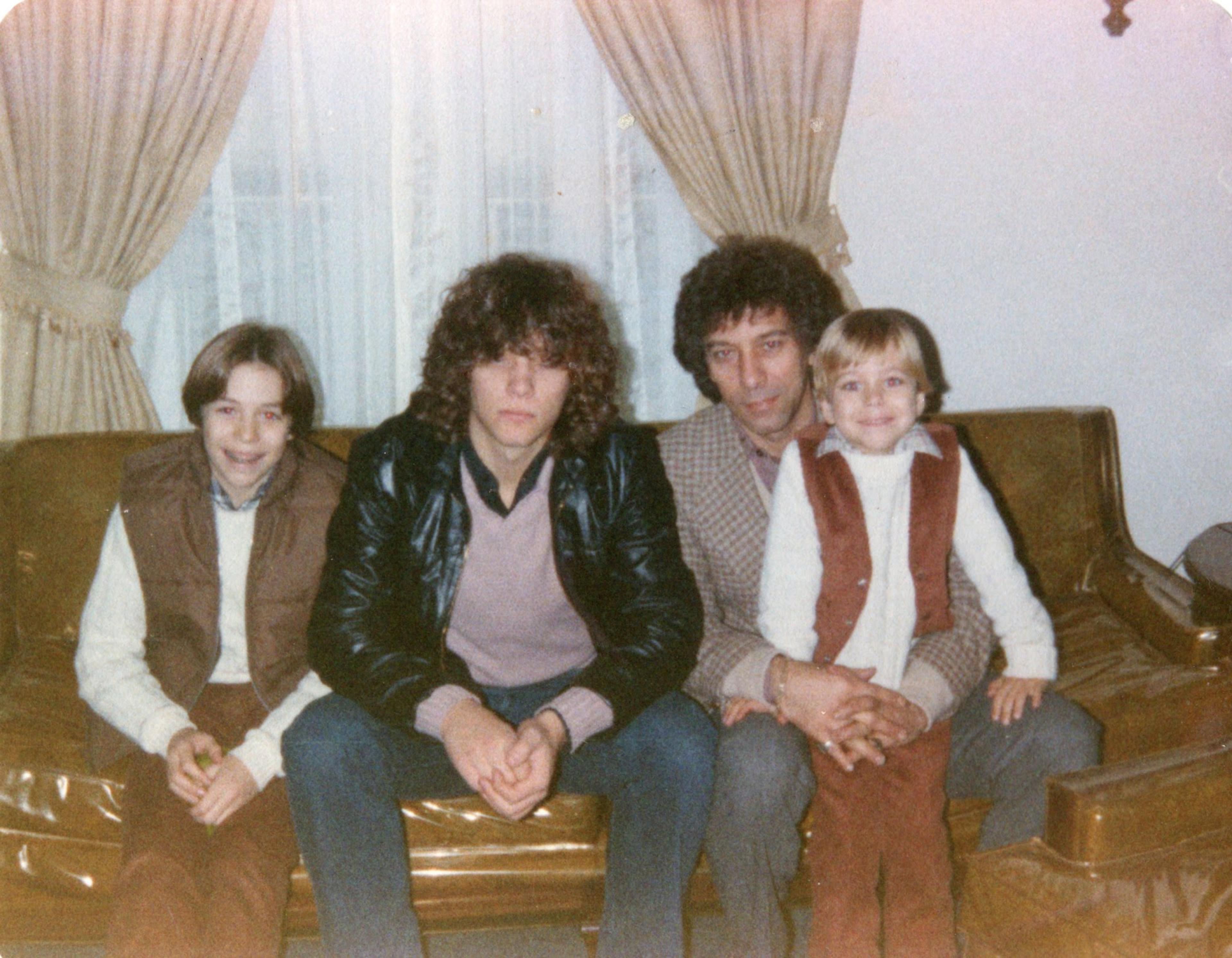 The Bongiovi Boys with Dad on the Couch | Backstage with Bon Jovi