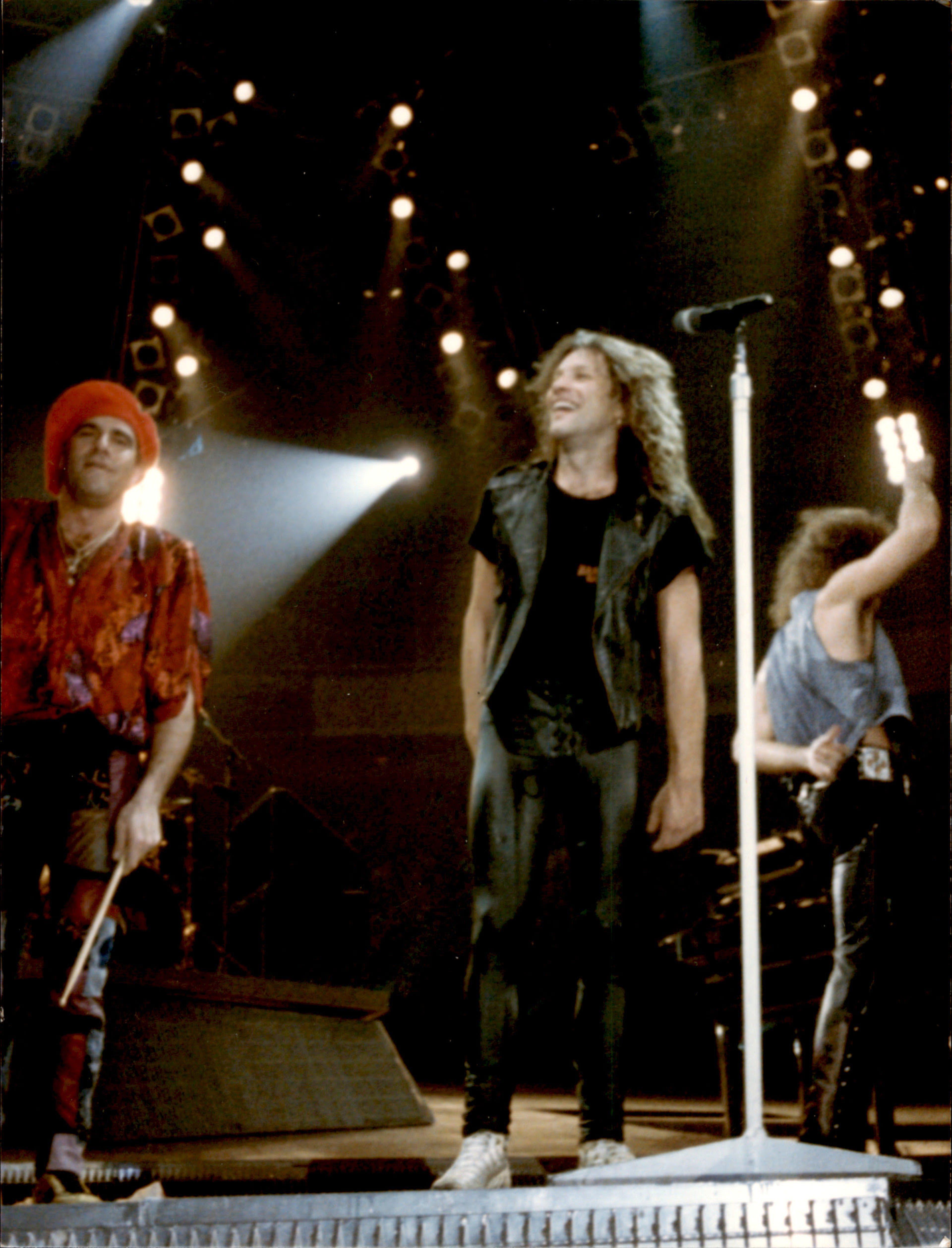 Charlotte Coliseum Backstage with Bon Jovi