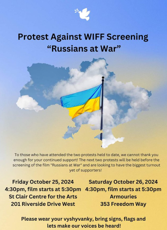 UCC Toronto, Windsor International Film Festival, Russians at War