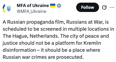 MFA of Ukraine, Russians at War