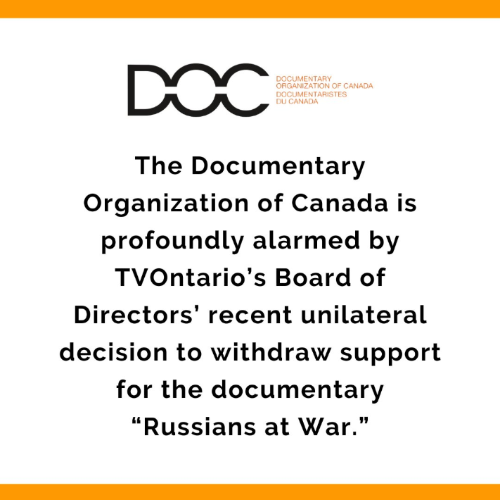 Documentary Organization of Canada, Russians a