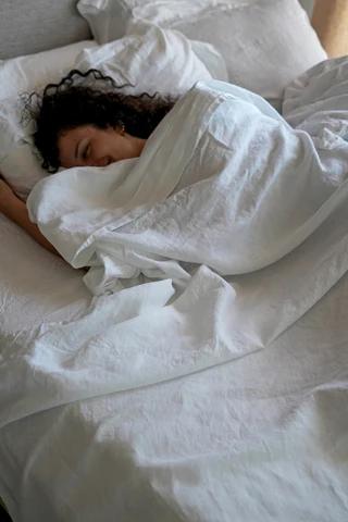 woman sleeping