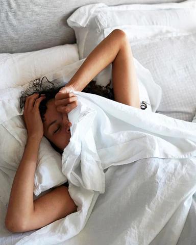 woman sleeping