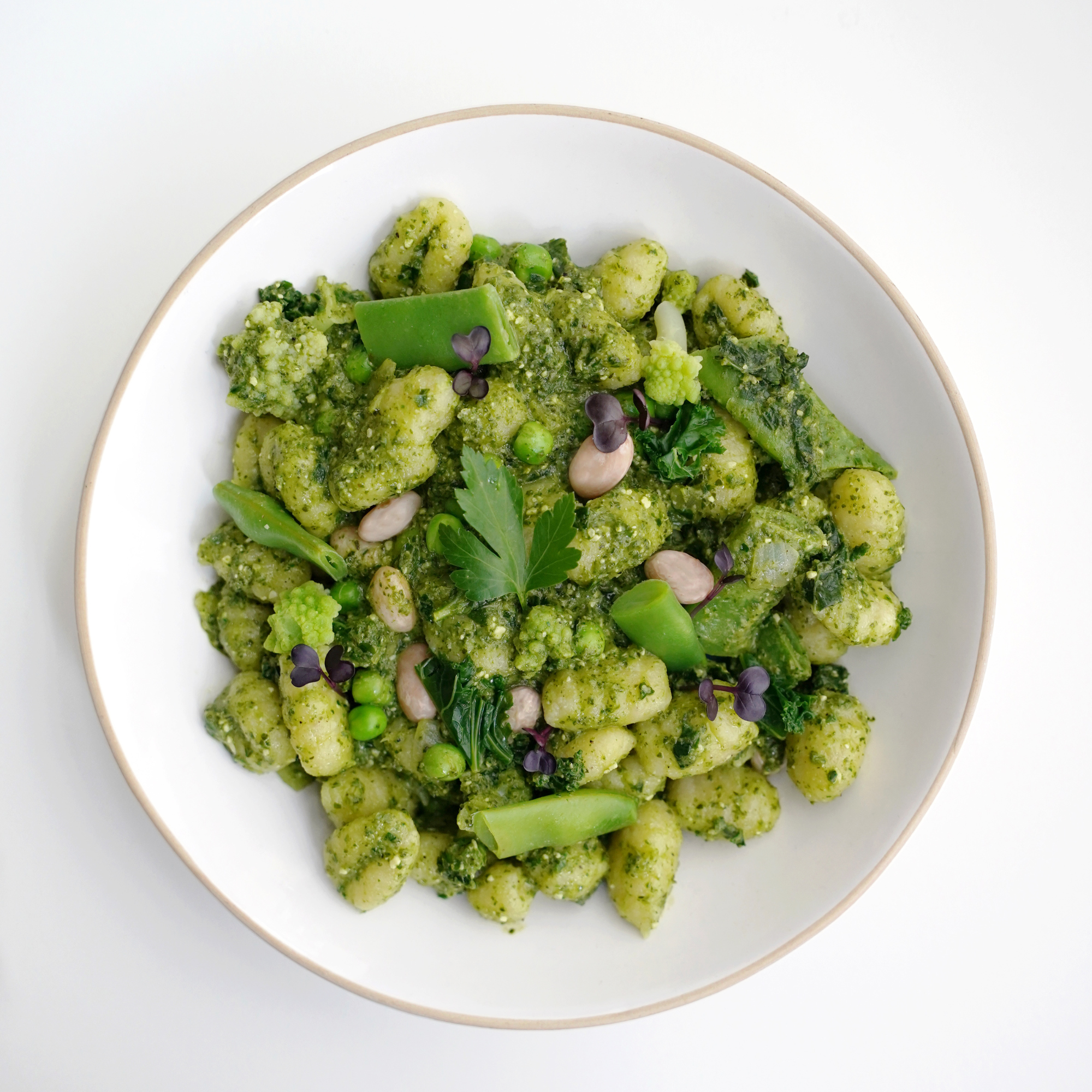 Green Pesto Gnocchi