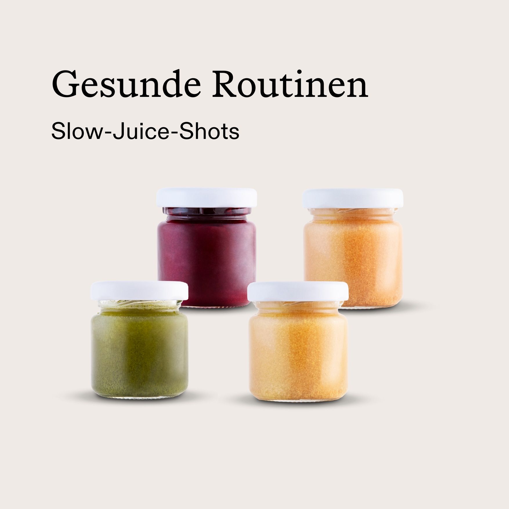Gesunde Routinen