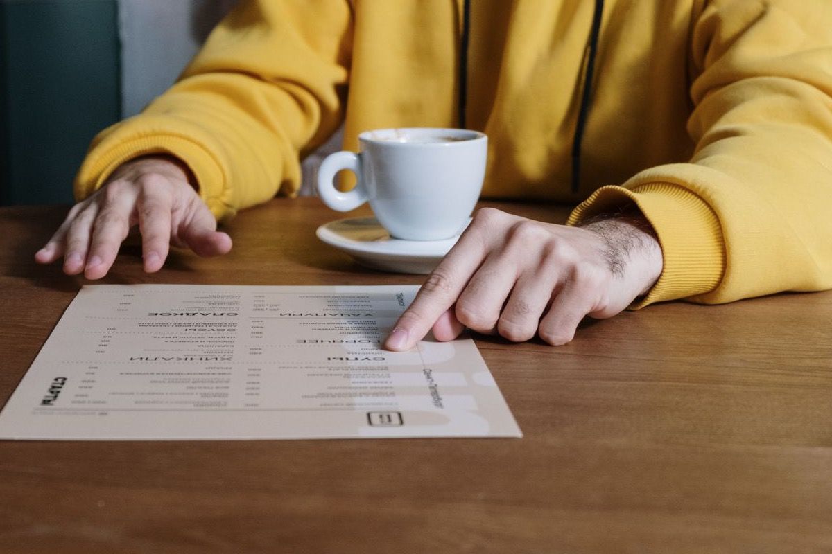 The Customer Who Pointed at the Menu and Left