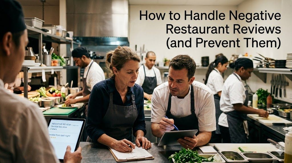 QRfood How to Handle Negative Restaurant Reviews (and Prevent Them)
