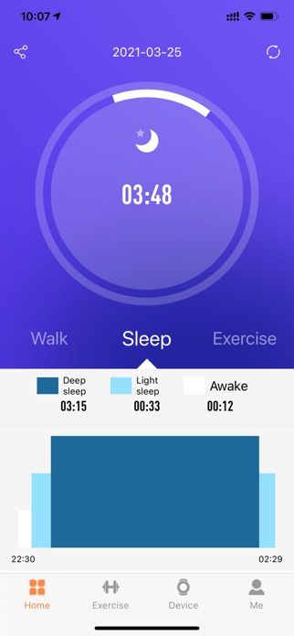 JYouPro app screenshot 2 — health and fitness tracking interface