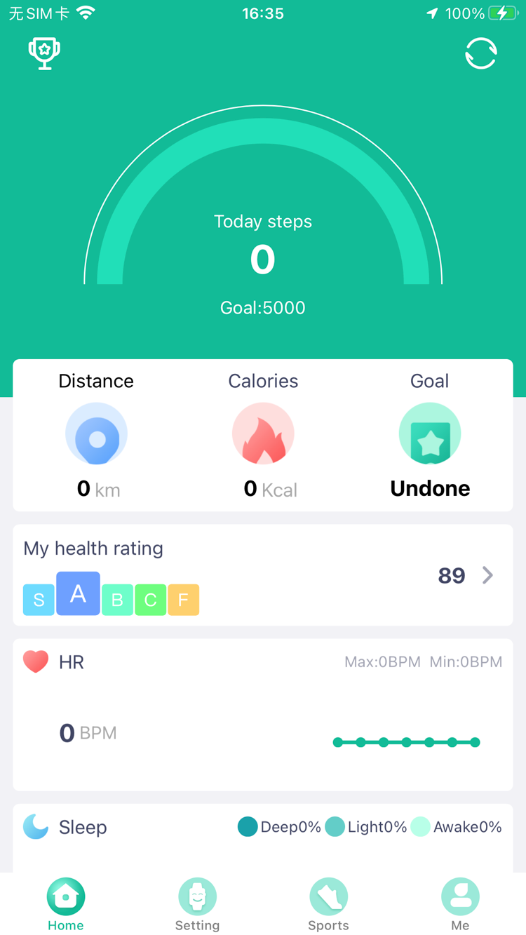 FitPro app screenshot 1