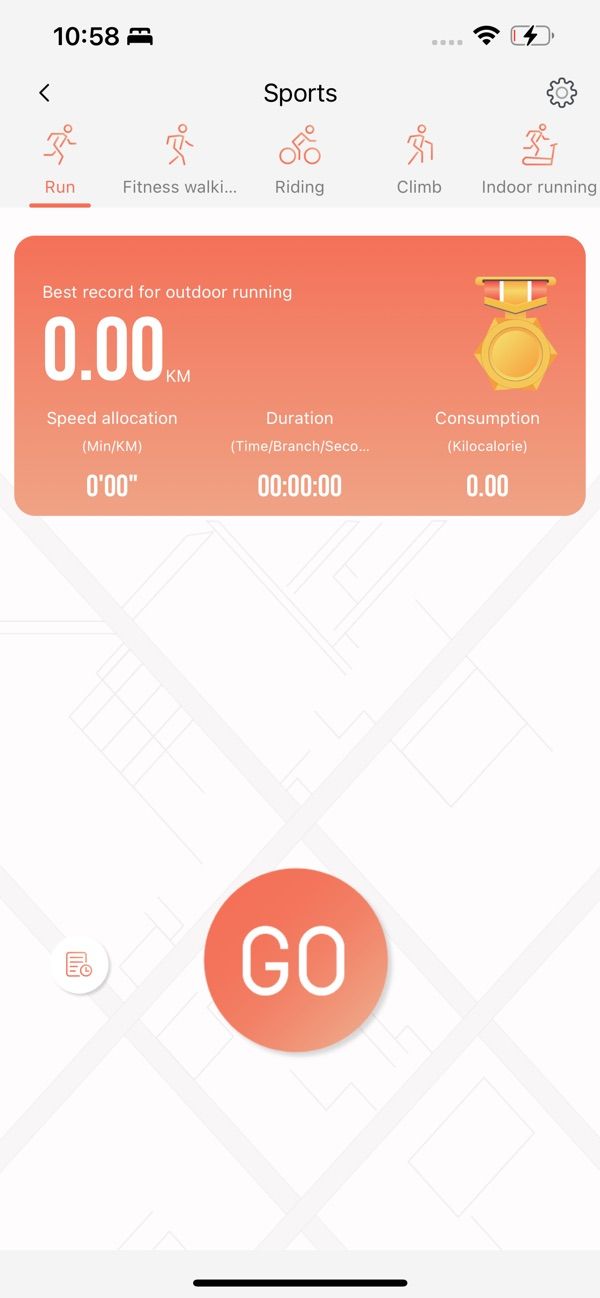 RDFit app screenshot 2