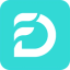DaFit Pro app logo — companion app for smart fitness bands