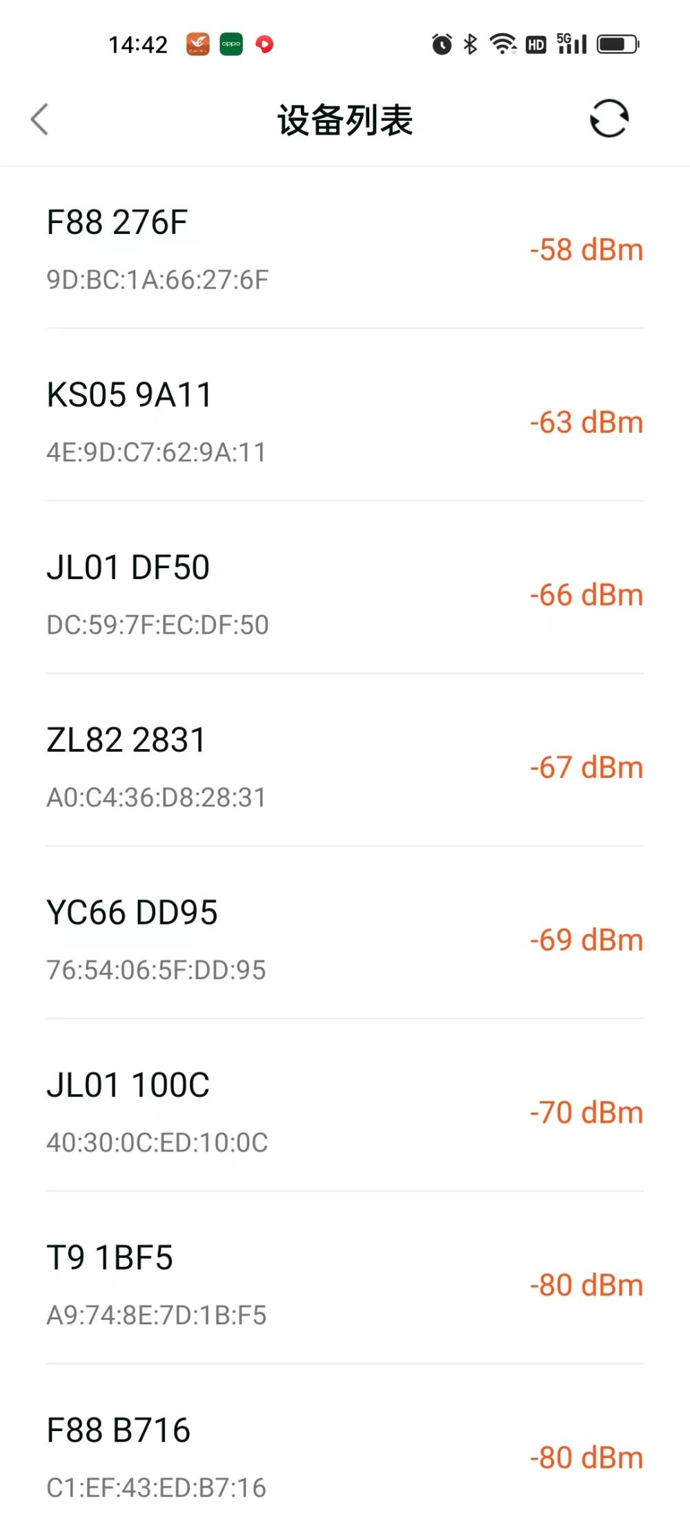 HealthWear app screenshot 1 — health monitoring and fitness tracking