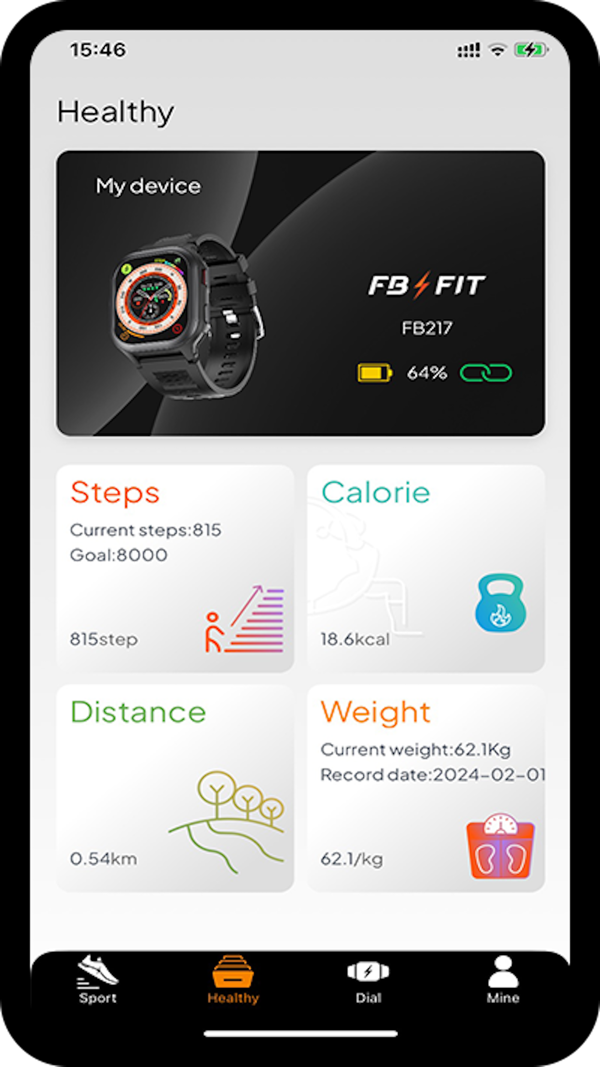 FireBoltt Fit app screenshot 1