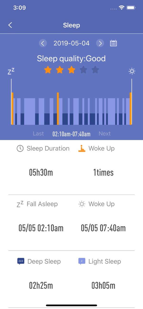 H Band app screenshot 3