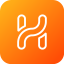 HaiFit app logo — companion app for budget smart bracelets and watches