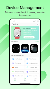 Matuo Fit app screenshot 2 — smartwatch fitness tracking and health monitoring