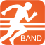 FlagFit 2.0 app logo — free companion app for DB02 smart bracelet
