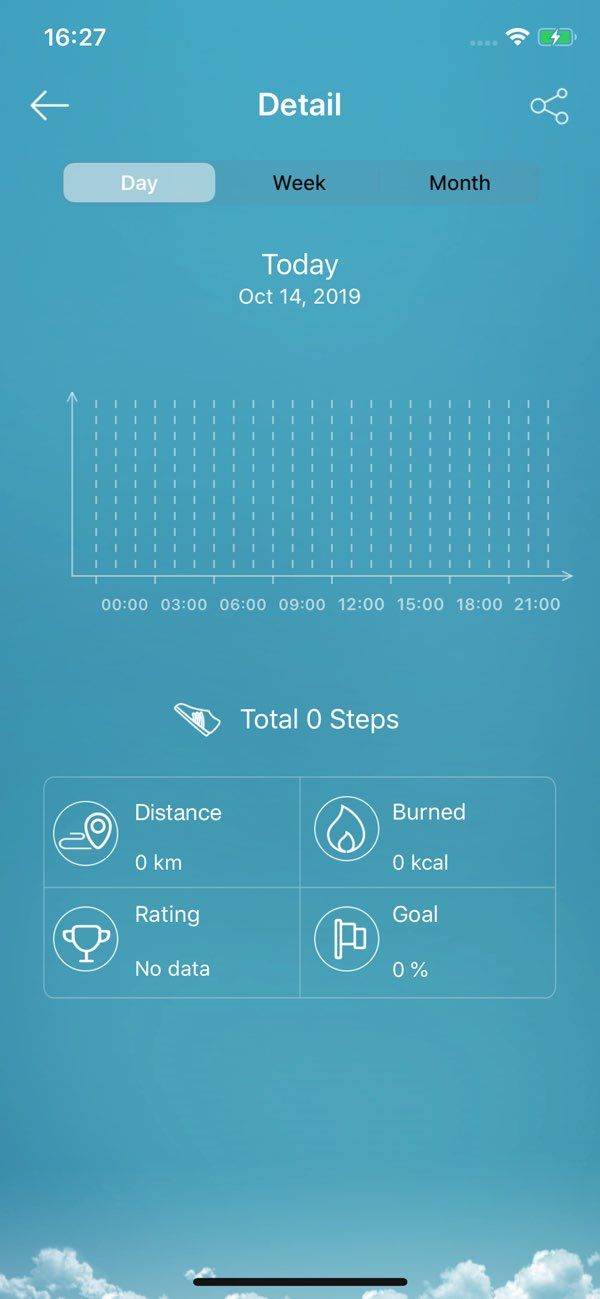 FlagFit app screenshot 2 — fitness tracking and health monitoring