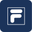 FILA S-WATCH app logo — Bluetooth smartwatch companion app for fitness and health tracking