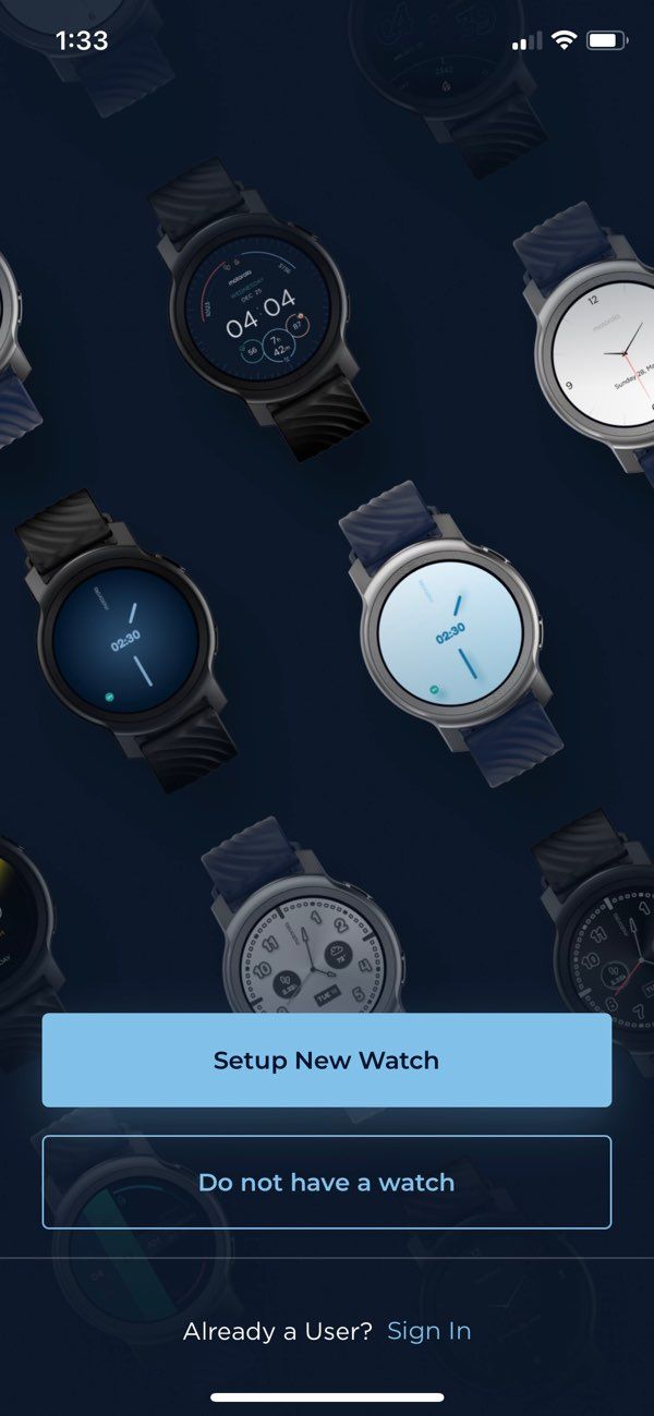 Moto Watch app screenshot 2