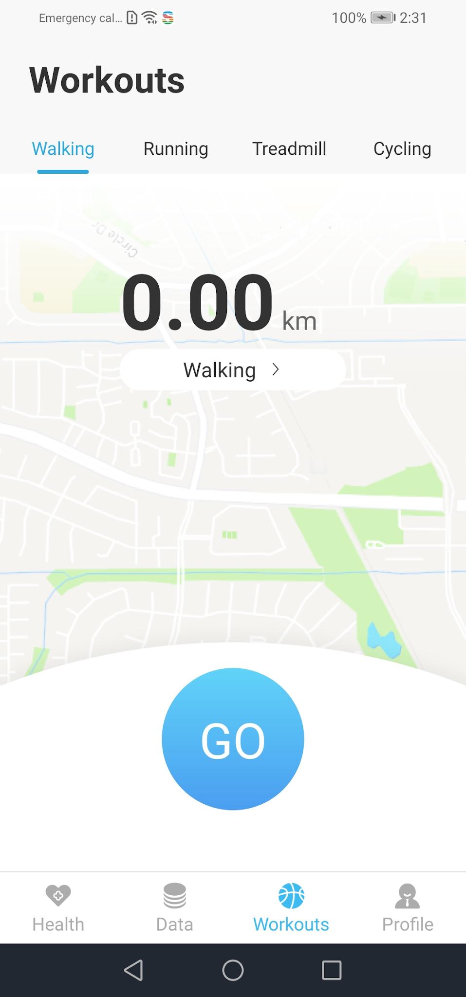Smartberry app screenshot 3 — health tracking and fitness monitoring interface