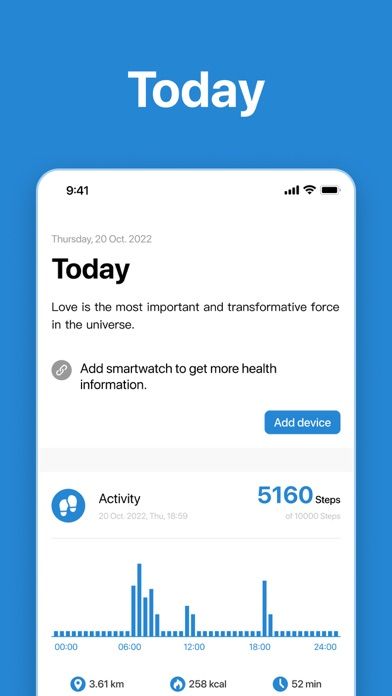 HerobandⅢ app screenshot 1 — Hero Band III health tracking and fitness management