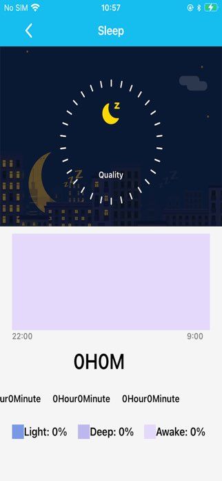 WWFIT2.0 app screenshot 2 — health tracking and WWFIT Band management