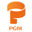 PGfit app logo — companion app for budget smartwatches
