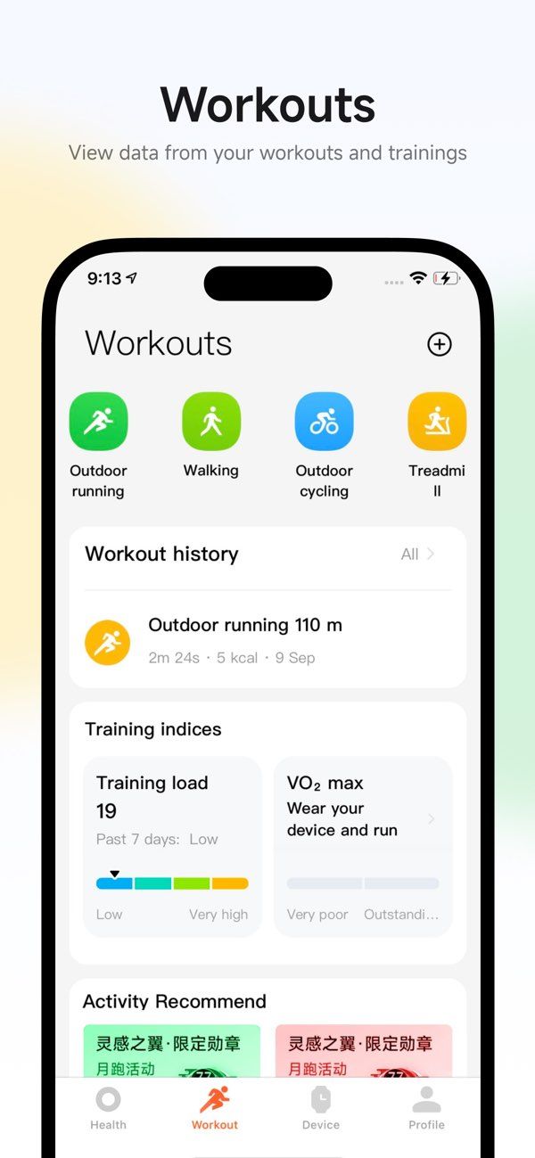 Mi Fitness app screenshot 2