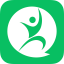 V Band app logo — smartwatch companion app for budget fitness trackers