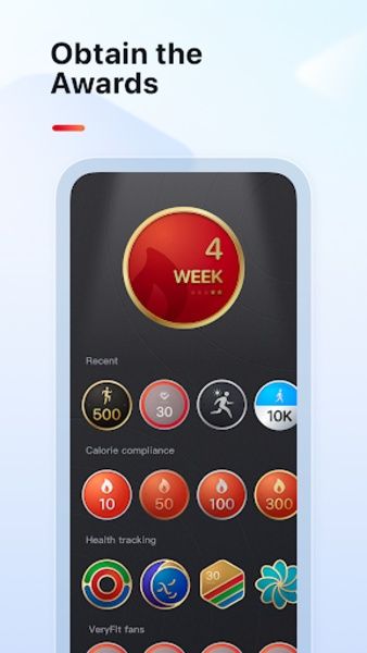 VeryFit app screenshot 3 — health tracking and smartwatch management