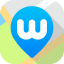 Wherecom app logo — GPS kids smartwatch companion app by UMEOX