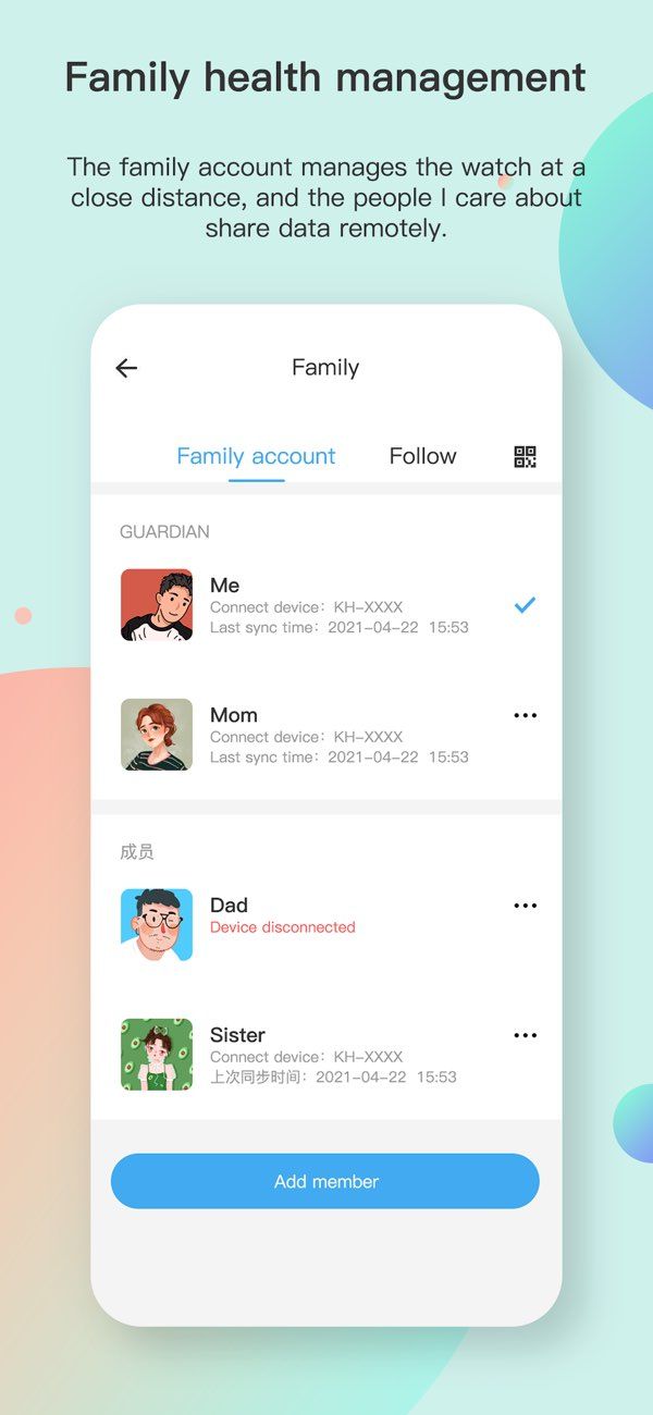 Keep Health app screenshot 2 — smartwatch health tracking and management