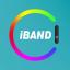 iband app logo — smartwatch companion app for health and fitness tracking