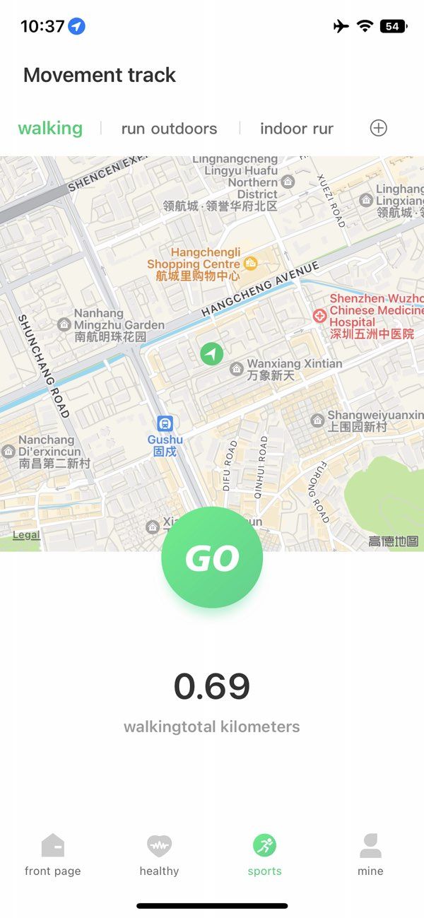 Fere fit app screenshot 2 — smartwatch health tracking and management