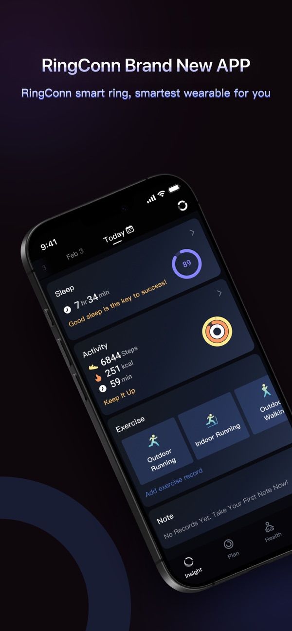 RingConn app screenshot 1