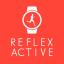 Reflex Active Red app logo — official companion app for Reflex Active smartwatches by Peers Hardy UK