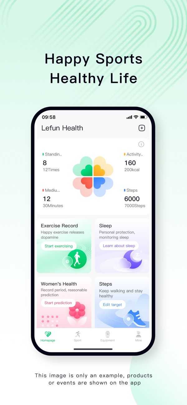 Lefun Health app screenshot 2