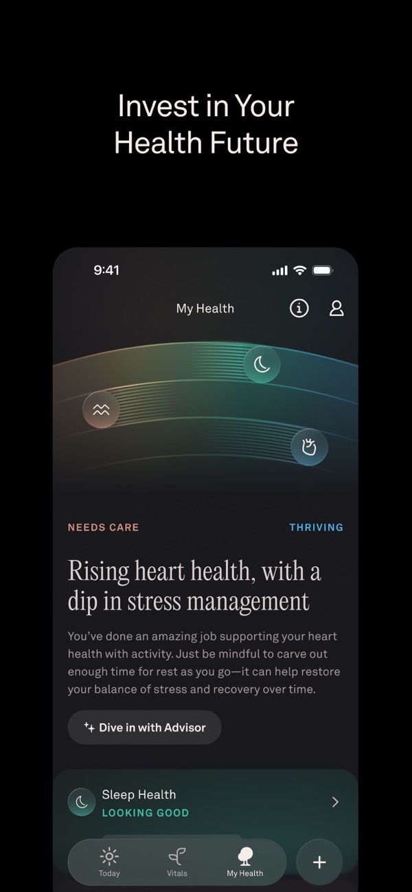 Oura app screenshot 3