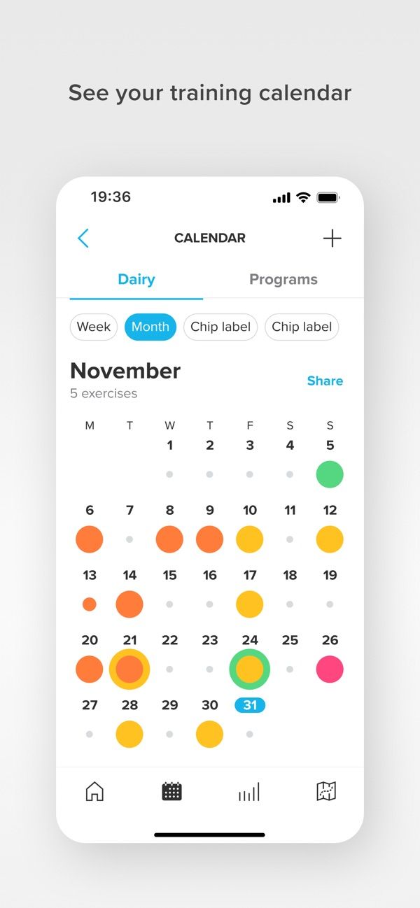 Suunto app screenshot 3